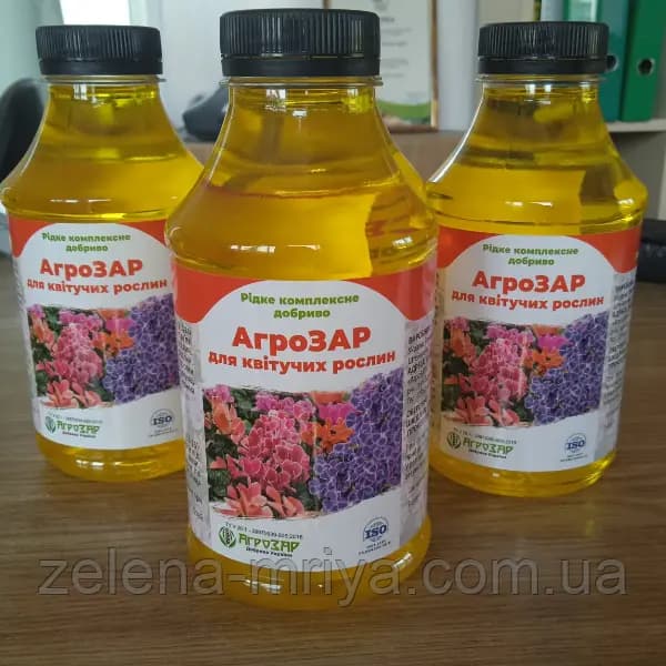 Добриво для квітучих рослин Агрозар 500мл
