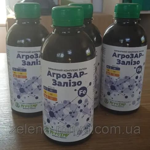 Добриво Залізо 250мл ТМ АГРОЗАР